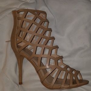 Never worn open toe heels